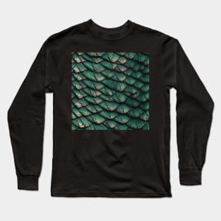 Green Dragon Scales Long Sleeve T-Shirt